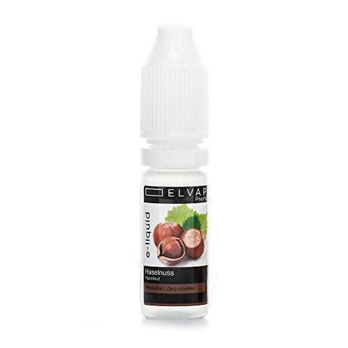 5 x 10ml elvapo premium e liquid haselnuss fr e zigaretten 0mg ohne