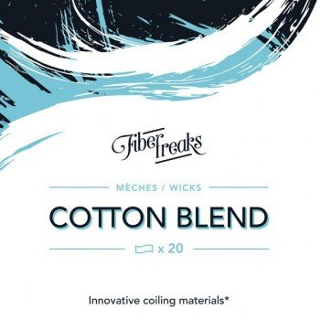 fiber freaks original cotton blend wicks fr selbstwickelverdampfer