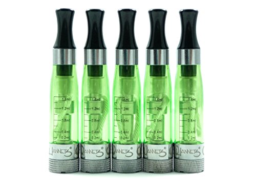 10x CE4 Atomizer Verdampfer, 2,4 Ohm / 1,6 Ml – Langdochtig, Für EGO-T, EGO-C, EGO-W & 510 EGo E-Zigaretten