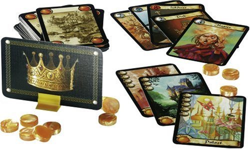 Schmidt Spiele 48123 – Ohne Furcht Und Adel, Inkl. Erweiterung 'Die Dunkel Lande', Für 2-7 Spieler, Ab 10 Jahren