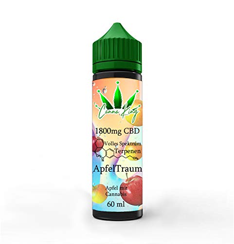 canna king 600mg 6000mg cbd liquid 60ml apfel traum hergestellt in