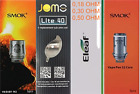 5x JOMO TECH Lite 40 Smok TFV8 M2 Smok Vape Pen 22 Ersatz coils